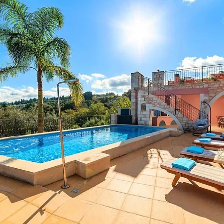 Steve Kois Heated Pool Villa La Canea