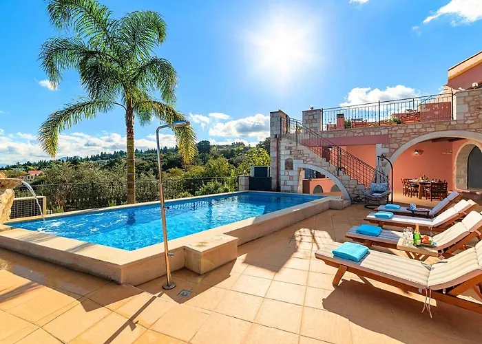 Steve Kois Heated Pool Villa Hriszí Aktí Haniá